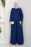 Tutku  pantolonlu takım Lacivert