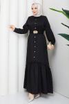 Ümran elbise  Siyah