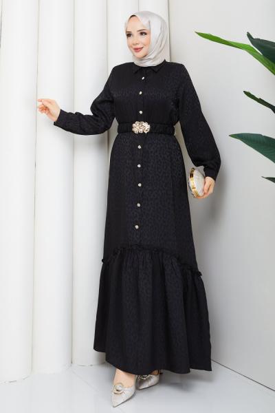Ümran elbise  Siyah