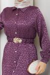 Ümran elbise  Mor
