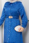 Ümran elbise  Mavi