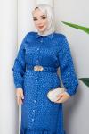 Ümran elbise  Mavi