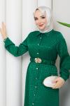 Ümran elbise  Zümrüt