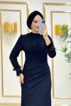 favori elbise abiye Siyah