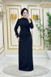 favori elbise abiye Siyah