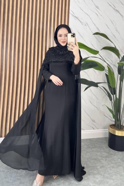 Mihra abiye Siyah
