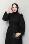 Özlem elbise Siyah