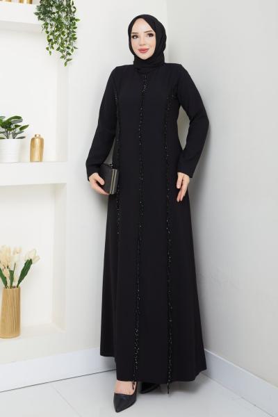 Feride elbise Siyah