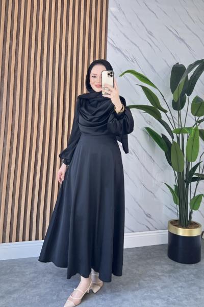 Umay elbise Siyah
