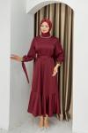 İNTİZARR ELBİSE Bordo