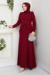 Ezgi abiye Bordo