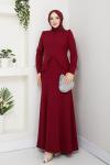 Ezgi abiye Bordo