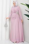 Rezzan abiye elbise  Pembe