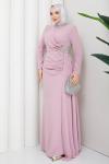 Rezzan abiye elbise  Pembe