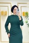 favori elbise abiye Zümrüt